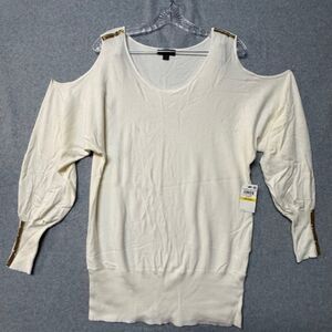 Thalia Sodi Cold Shoulder Blouse Size M